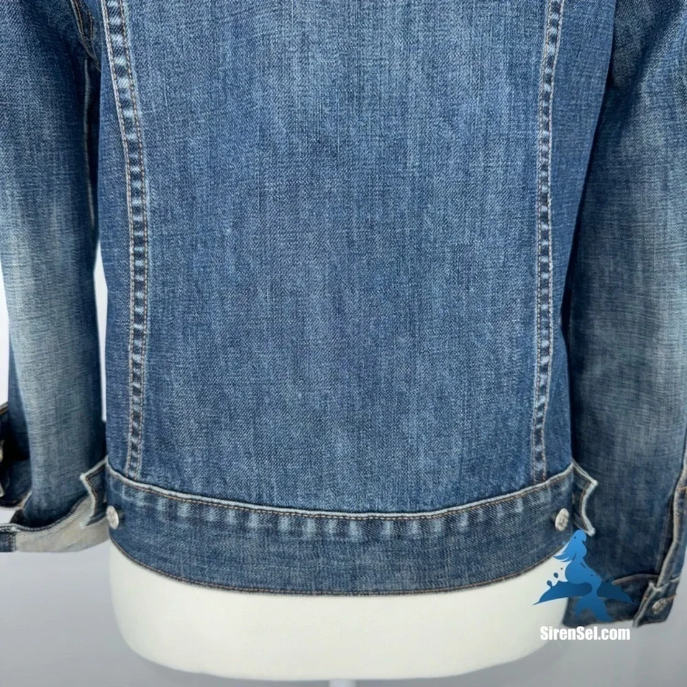 1059 J.Crew Classic Denim Jacket - S - Blue